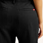 Women's Black Loose Fit Mid Rise Trousers - 20 View