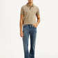 Men's 527 Blue Slim Bootcut Fit Mid Rise Jeans - Front View
