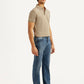 Men's 527 Blue Slim Bootcut Fit Mid Rise Jeans - Side View