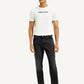Men's Redloop 541 Black Athletic Tapered Fit Mid Rise Jeans - Front View