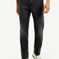 Men's Redloop 541 Black Athletic Tapered Fit Mid Rise Jeans - Front View