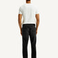 Men's Redloop 541 Black Athletic Tapered Fit Mid Rise Jeans - Back View