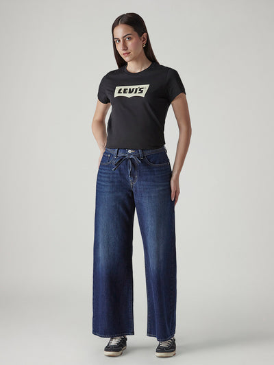 levi's Women's Dark Indigo Baggy Fit High Rise Cinched Jeans-picture-26