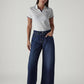 Women's Dark Indigo Baggy Fit High Rise Cinched Jeans - b91b085b-5b9b-4e78-8db0-572f7e811962 View