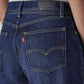 Women's Dark Indigo Baggy Fit High Rise Cinched Jeans - 96c3b903-ddf2-4e00-926f-9a77dc8bf88f View