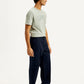 Men's 511 Blue Slim Fit Mid Rise Cargo Trousers - Side View