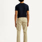 Men's 511 Beige Slim Fit Mid Rise Chinos - Back View