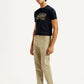 Men's 511 Beige Slim Fit Mid Rise Chinos - Side View