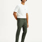 Men's 511 Green Slim Fit Mid Rise Chinos - Side View