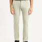 Men's Beige Slim Fit Chinos - Front View
