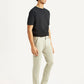 Men's Beige Slim Fit Chinos - Side View