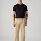 Men's Beige Authentic Relaxed Straight Fit Mid Rise Cargos - Front View