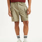 Men's Solid Regular Fit Shorts - Front View