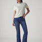 Women's 726 Blue Flared Fit High Rise Redloop Jeans - 20 View