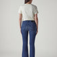 Women's 726 Blue Flared Fit High Rise Redloop Jeans - 20 View