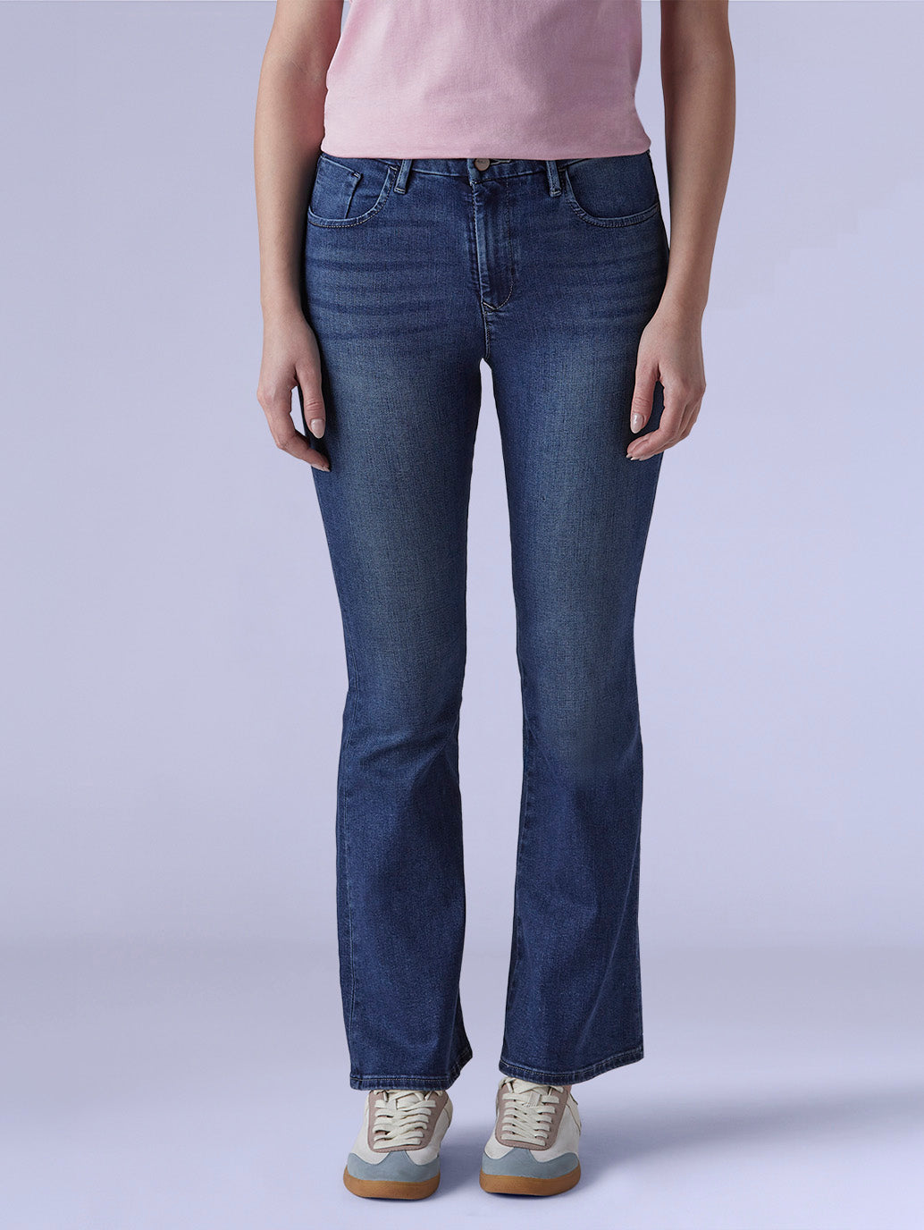 Women's 726 Indigo Flared Fit High Rise Redloop Jeans - cac4a76b-a654-4ecf-a698-a7e13d157278 View