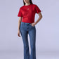 Women's 726 Light Indigo Flared Fit High Rise Redloop Jeans - 9ce1c19e-b7d1-4c4d-a89f-f980b7ac4ff5 View