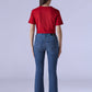 Women's 726 Light Indigo Flared Fit High Rise Redloop Jeans - 6e355702-eaeb-482d-9dc5-950ff3e5e1c4 View