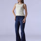 Women's 726 Dark Indigo Flared Fit High Rise Redloop Jeans - 41b023aa-2528-4434-a8f5-c96c786b1941 View