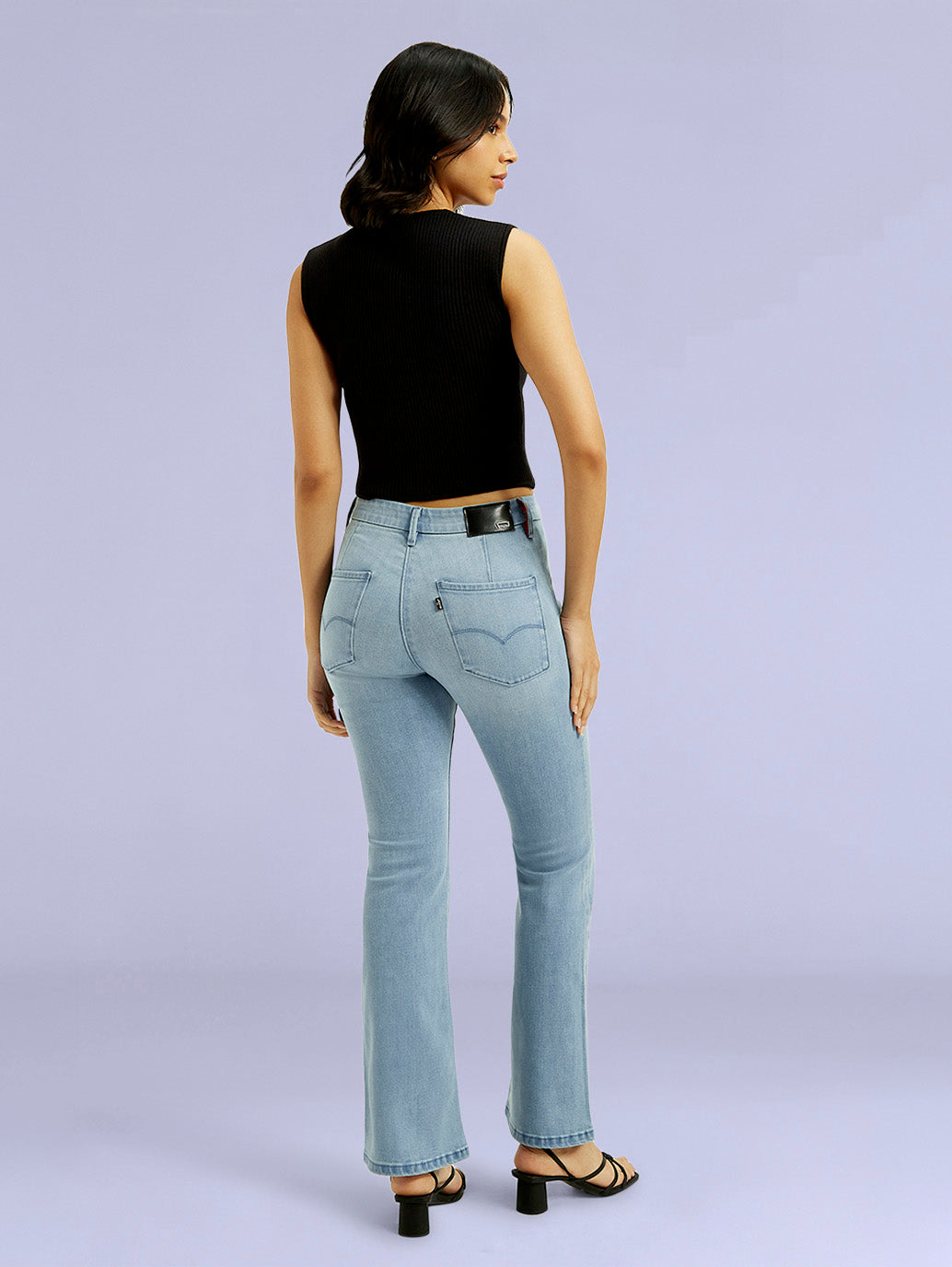 Women's Redloop 726 Light Indigo Flared Fit High Rise Jeans - 6de91747-e4ba-4893-91e5-8af9dd49f1bc View