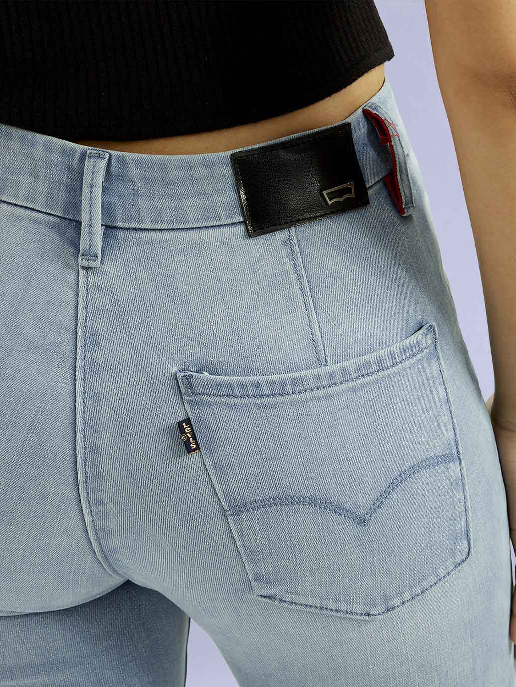 Women's Redloop 726 Light Indigo Flared Fit High Rise Jeans - 3ad11d6d-e997-428f-b841-b587cd184259 View
