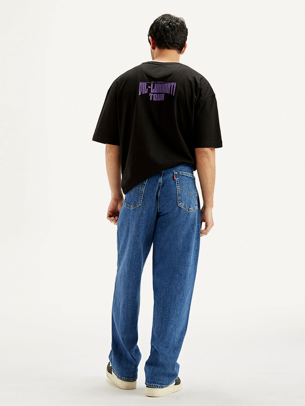 578 BAGGY UTILITY INDIGO JEANS