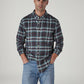 Men's Checkered Slim Fit Flannel Shirt - Styleshot View