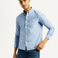 Men's Solid Slim Fit Oxford Shirt - Styleshot View