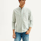 Men's Striped Slim Fit Oxford Shirt - Styleshot View
