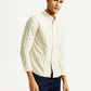 Men's Striped Slim Fit Oxford Shirt - Side View