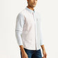 Men's Striped Multicolor Slim Fit Shirt - Side View