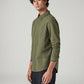 Men's Striped Green Slim Fit Shirt - e1ffec8b-085c-4a58-8483-0c6f978ffa02 View