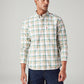 Men's Checkered Slim Fit Oxford Shirt - Styleshot View