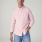 Men's Solid Slim Fit Oxford Shirt - Styleshot View