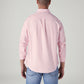 Men's Solid Slim Fit Oxford Shirt - Back View
