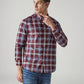 Men's Checkered Slim Fit Oxford Shirt - 20 View