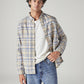 Men's Checkered Slim Fit Oxford Shirt - Styleshot View