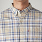 Men's Checkered Slim Fit Oxford Shirt - 20 View