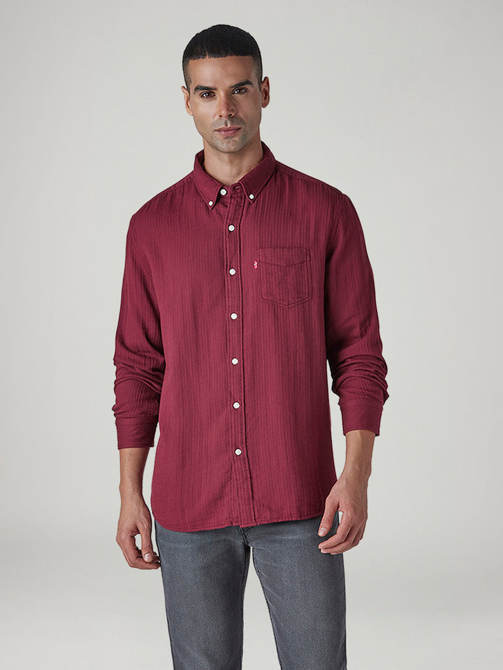 Men's Solid Slim Fit Shirt