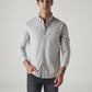 Men's Striped Slim Fit Oxford Shirt - Styleshot View