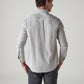 Men's Striped Slim Fit Oxford Shirt - Back View