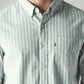 Men's Striped Slim Fit Oxford Shirt - 20 View