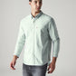 Men's Striped Slim Fit Oxford Shirt - Side View