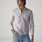 Men's Striped Slim Fit Oxford Shirt - Styleshot View
