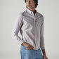 Men's Striped Slim Fit Oxford Shirt - Side View