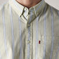 Men's Striped Slim Fit Oxford Shirt - 20 View