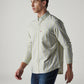 Men's Striped Slim Fit Oxford Shirt - Side View