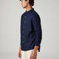 Men's Solid Slim Fit Oxford Shirt - Side View