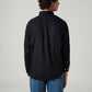 Men's Solid Slim Fit Oxford Shirt - Back View