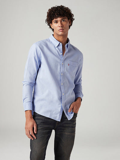 levi's Men's Solid Slim Fit Oxford Shirt-picture-26